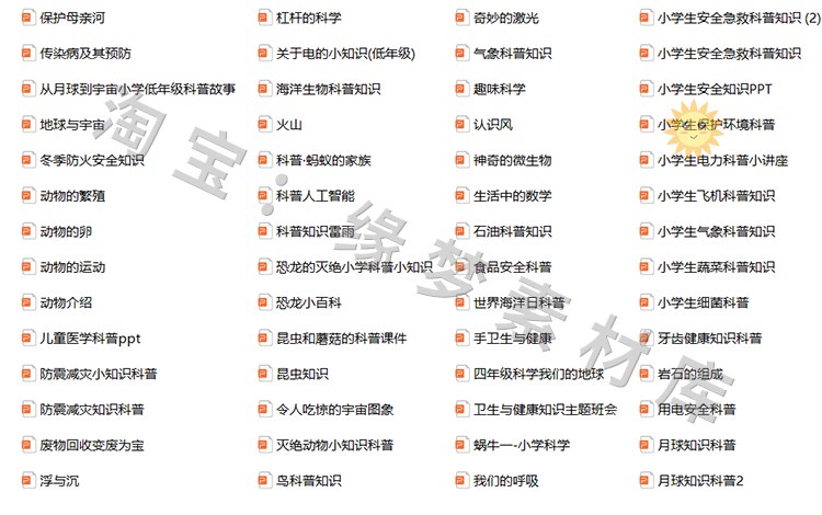 图片[7]-160款小学生科普知识PPT课件自然宇宙科学动物生物环保气象介绍素材-幼小初高学社