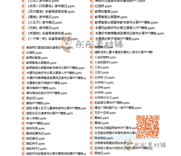 图片[5]-1180套教师读书分享ppt成品名著好书籍推荐学生读后感分享阅读课件模板-幼小初高学社