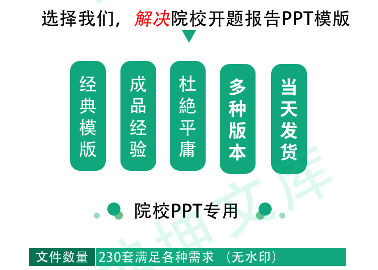 图片[3]-250套2024各大高校大学专用答辩PPT模板 毕业答辩开题报告学术汇报总结-幼小初高学社